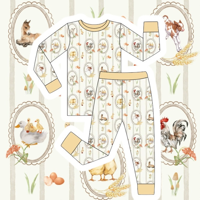 Farm Cuties Bamboo Set PREORDER