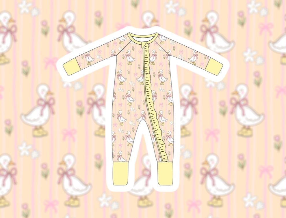 Daisy Ducklings Bamboo Zippy PREORDER