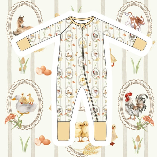 Farm Cuties Bamboo Zippy PREORDER