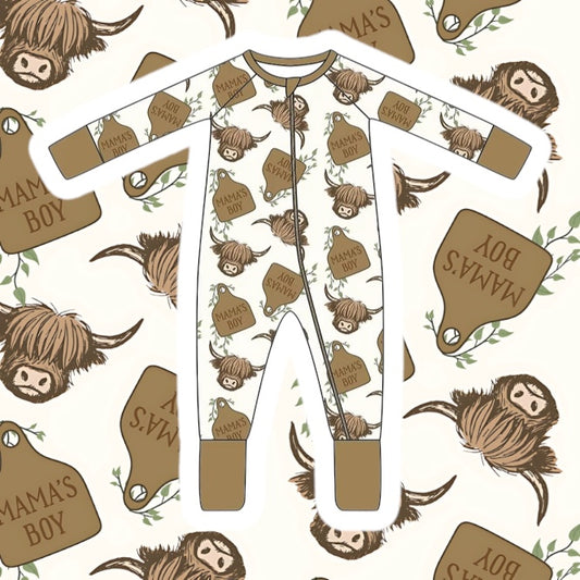 Mama’s Boy Bamboo Zippy PREORDER