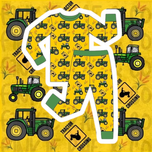 Tractor Crossing Bamboo Set PREORDER