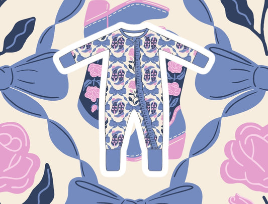 Pretty In Boots Bamboo Zippy PREORDER